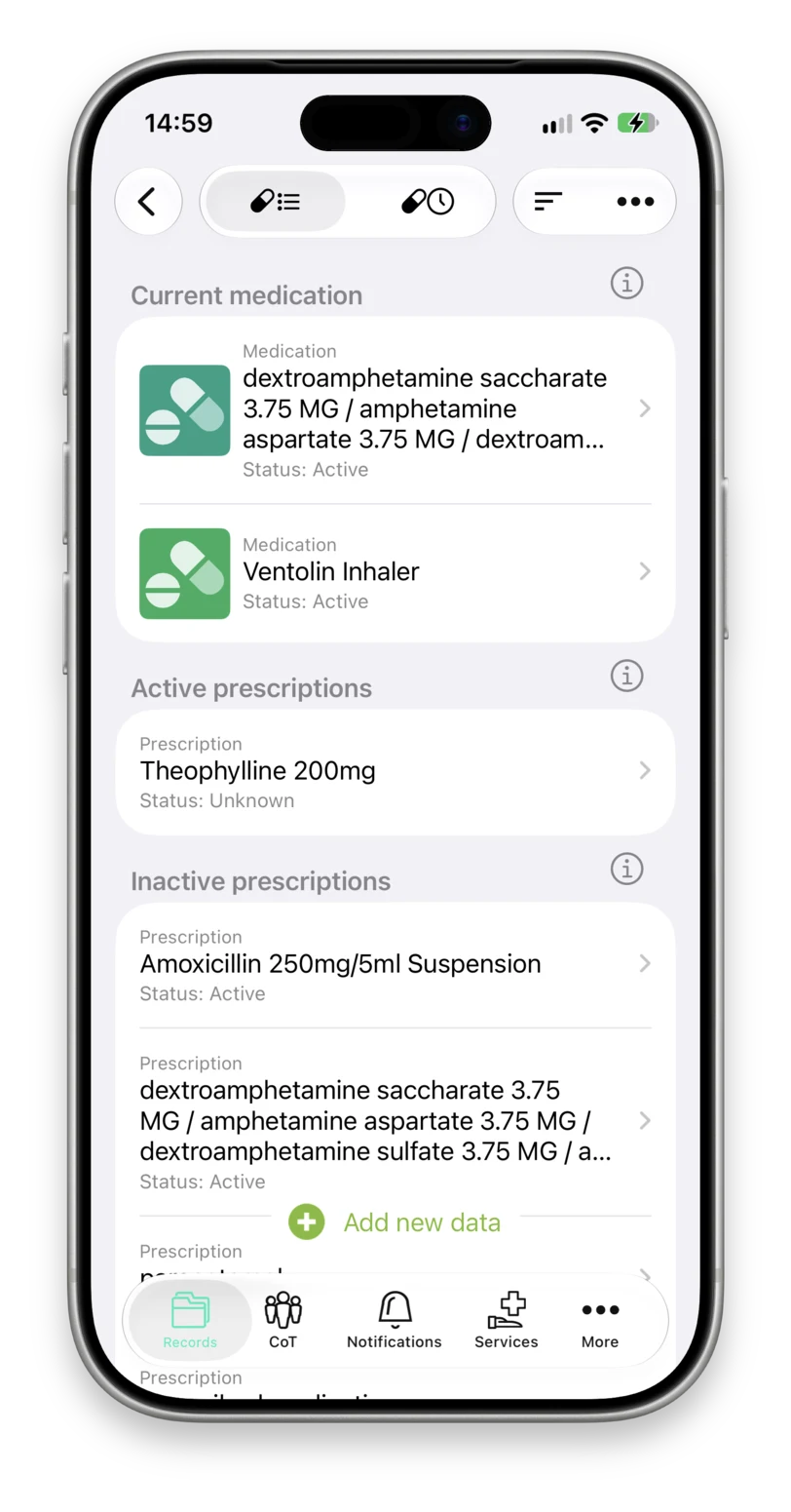 Andaman7 medications